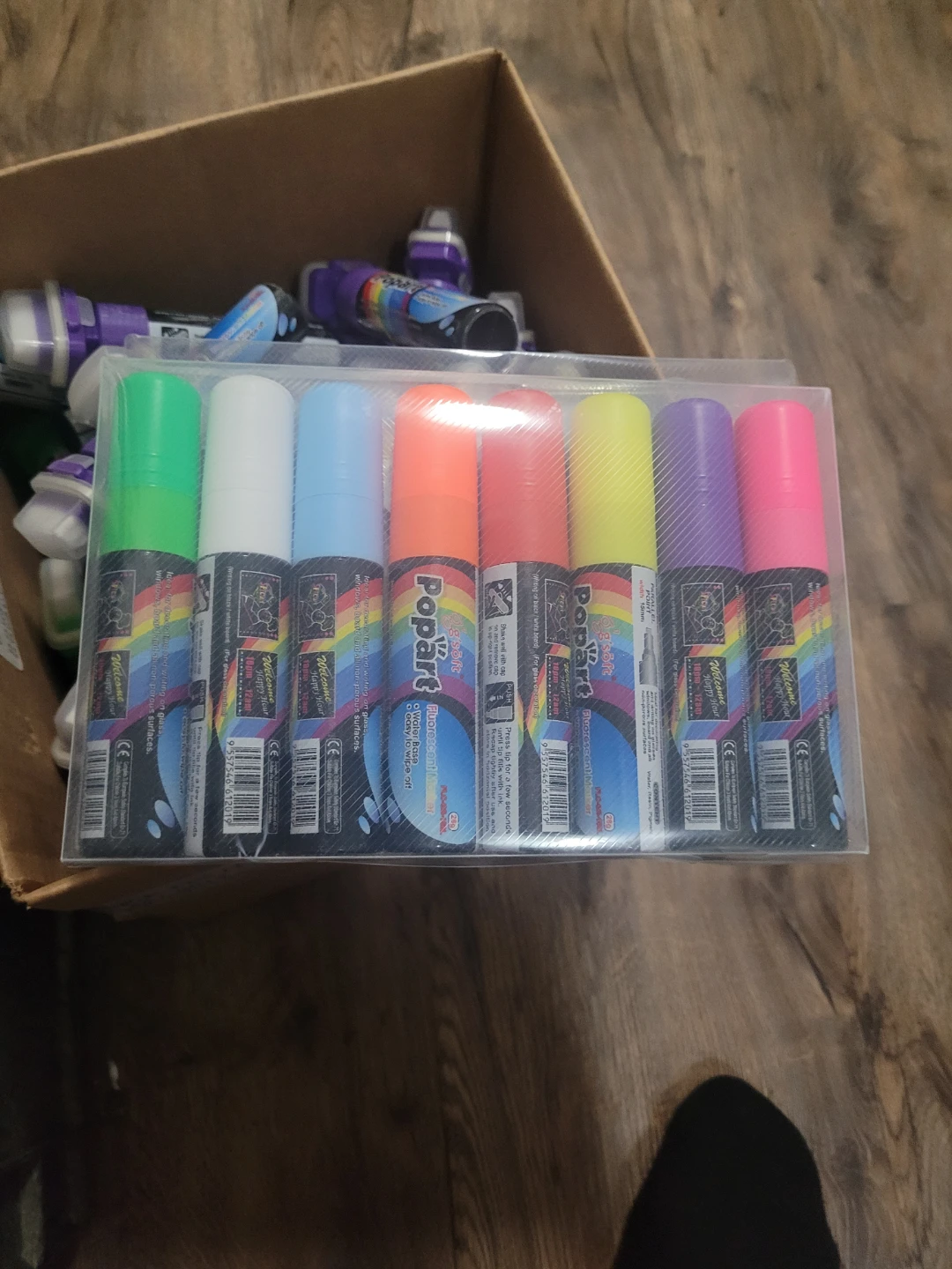 Pop art paint dry erase markers 8 multi color pack or individual