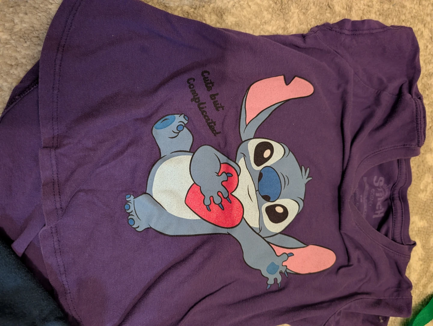 Disney Stitch "Cute but Complicated" T-Shirt