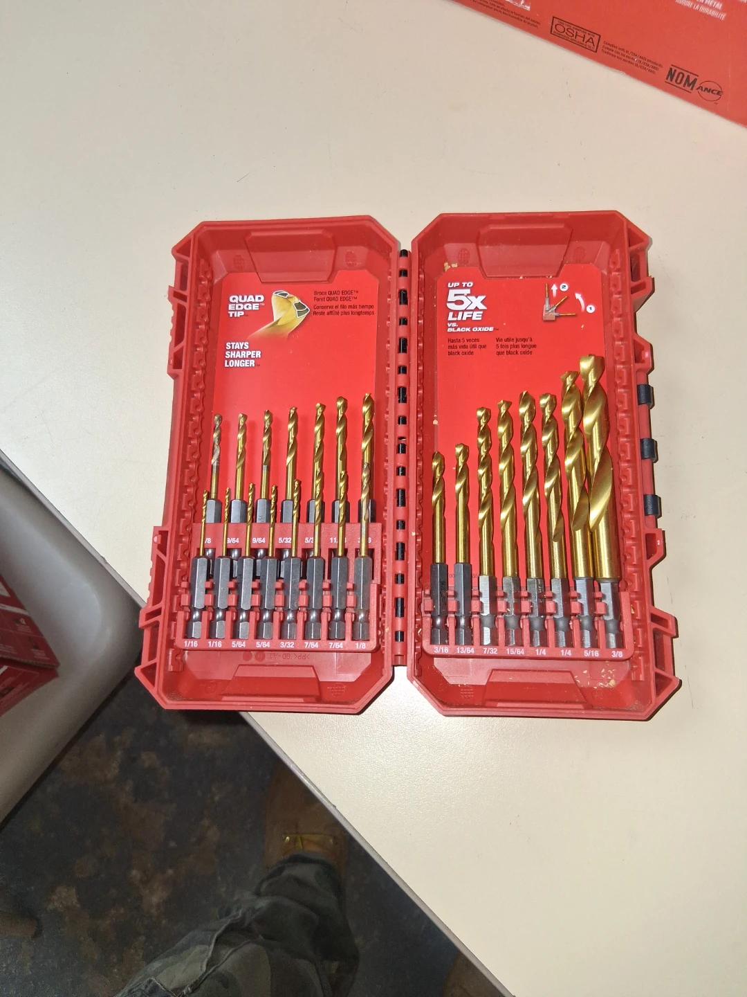 Milwaukee SHOCKWAVE Titanium Impact Duty Drill Bit Set - photo 2