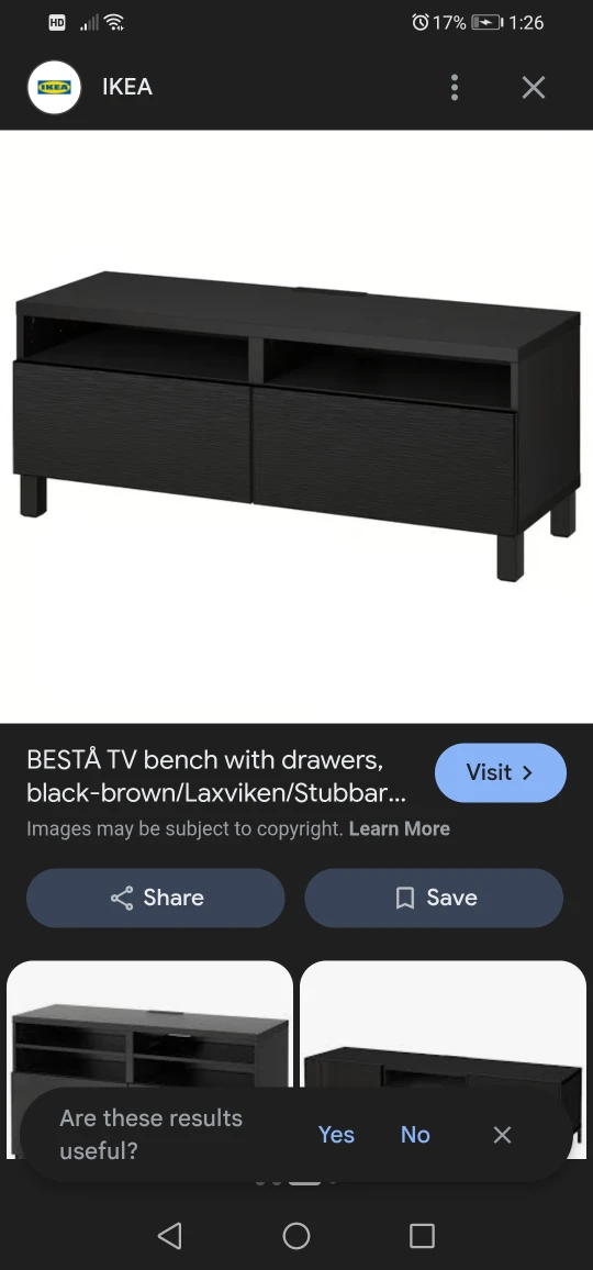🌱IKEA BESTÅ TV Unit with Drawers and Door