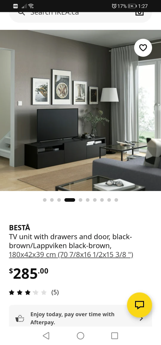 🌱IKEA BESTÅ TV Unit with Drawers and Door - photo 3