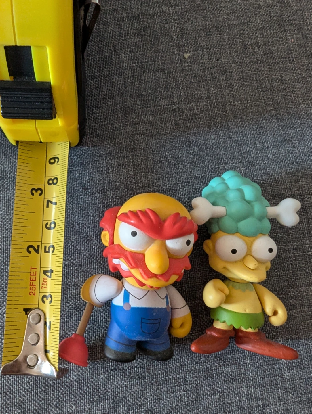 The Simpsons Figurines - Willie & Sideshow Mel