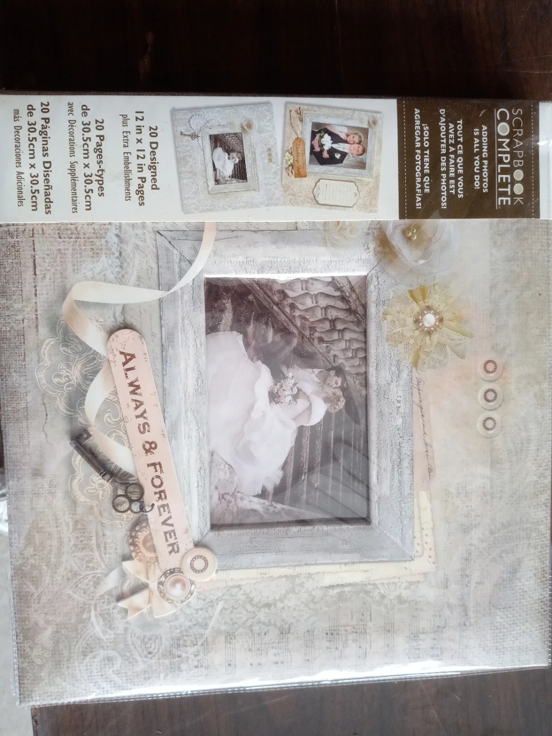 Scrapbook Complete "Always & Forever" 12x12 inch
