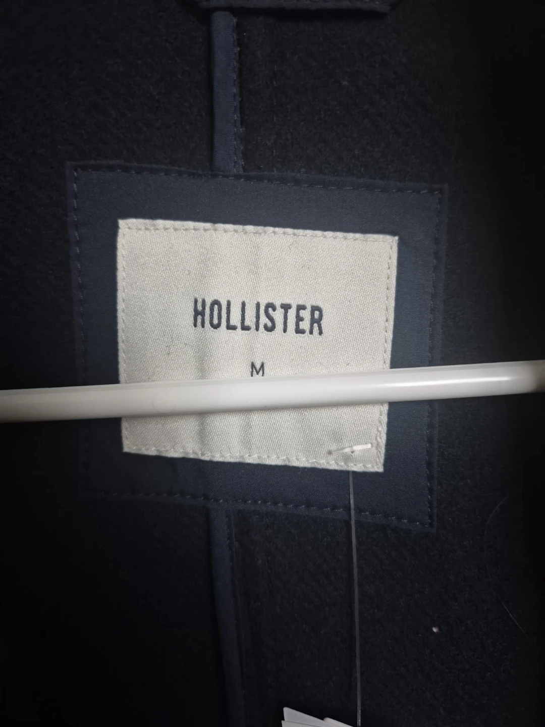 Navy Blue Hollister Coat in M - photo 2