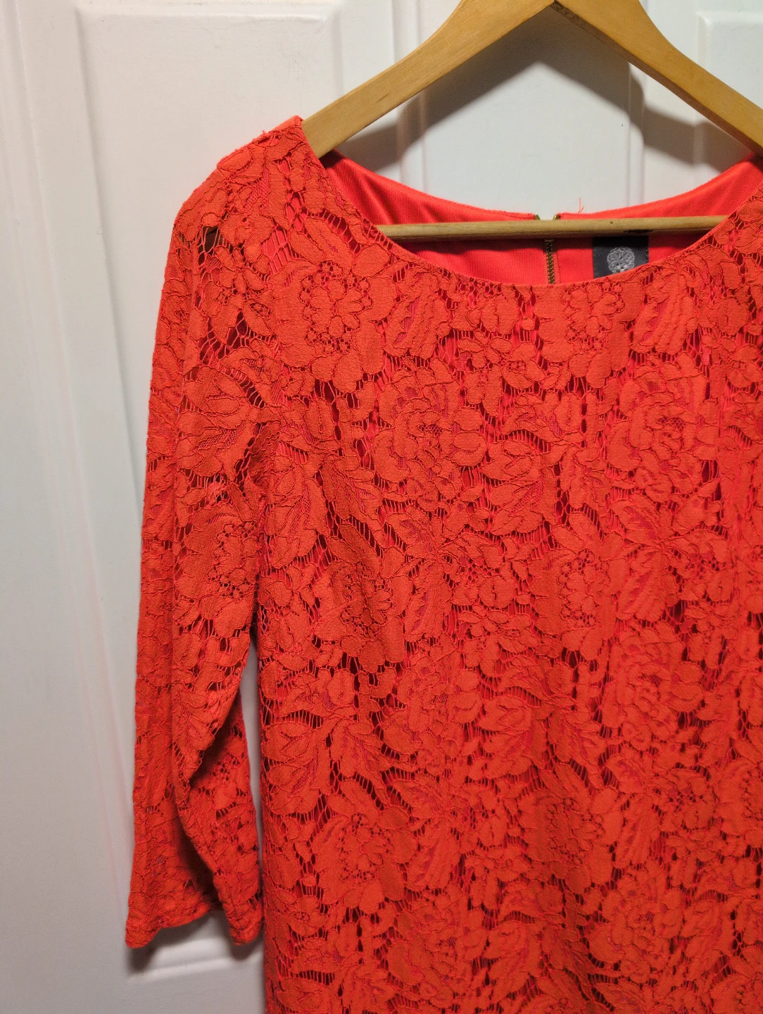 Vince Camuto Orange Lace Dress - photo 2