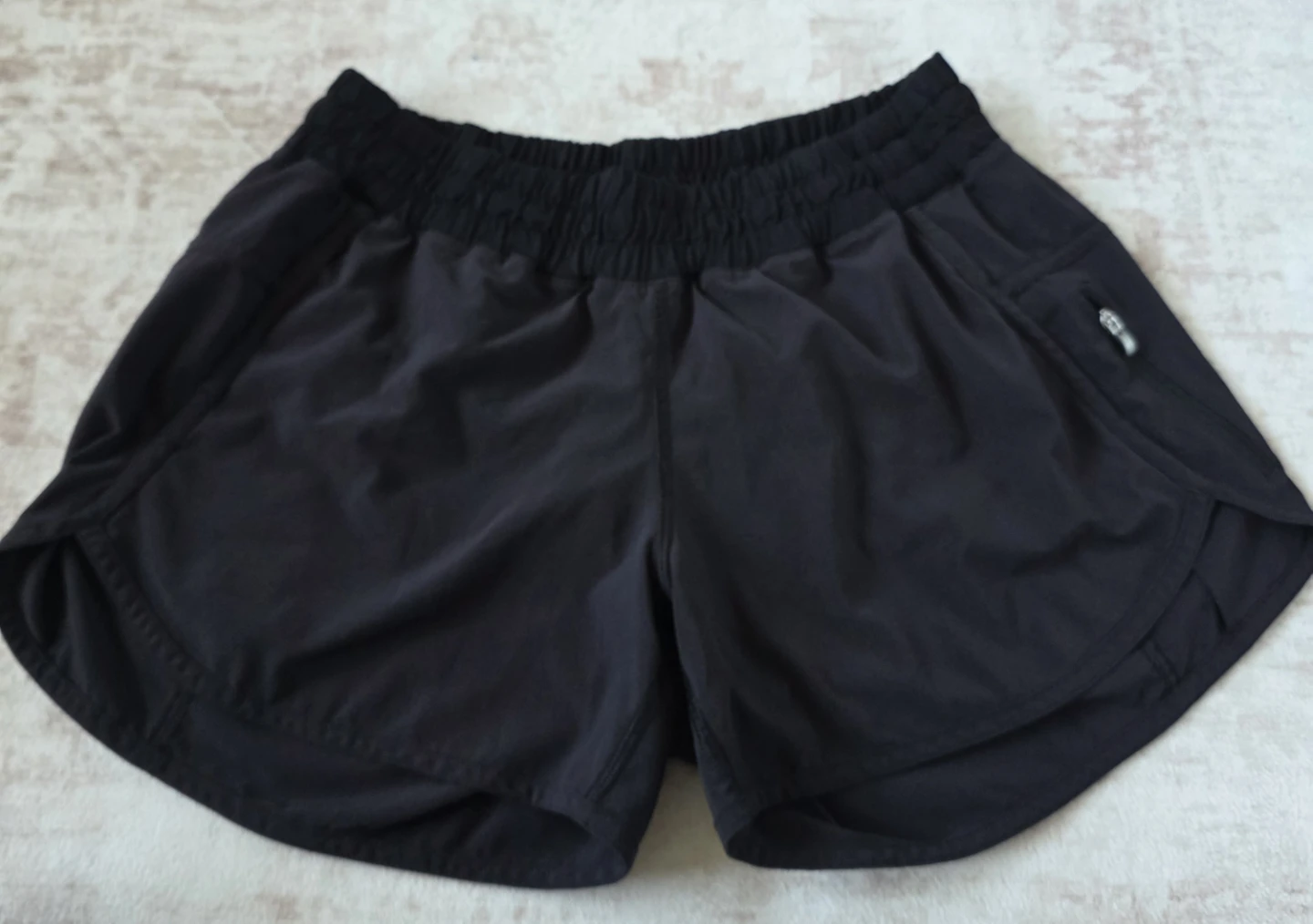 Lululemon Black Running Shorts