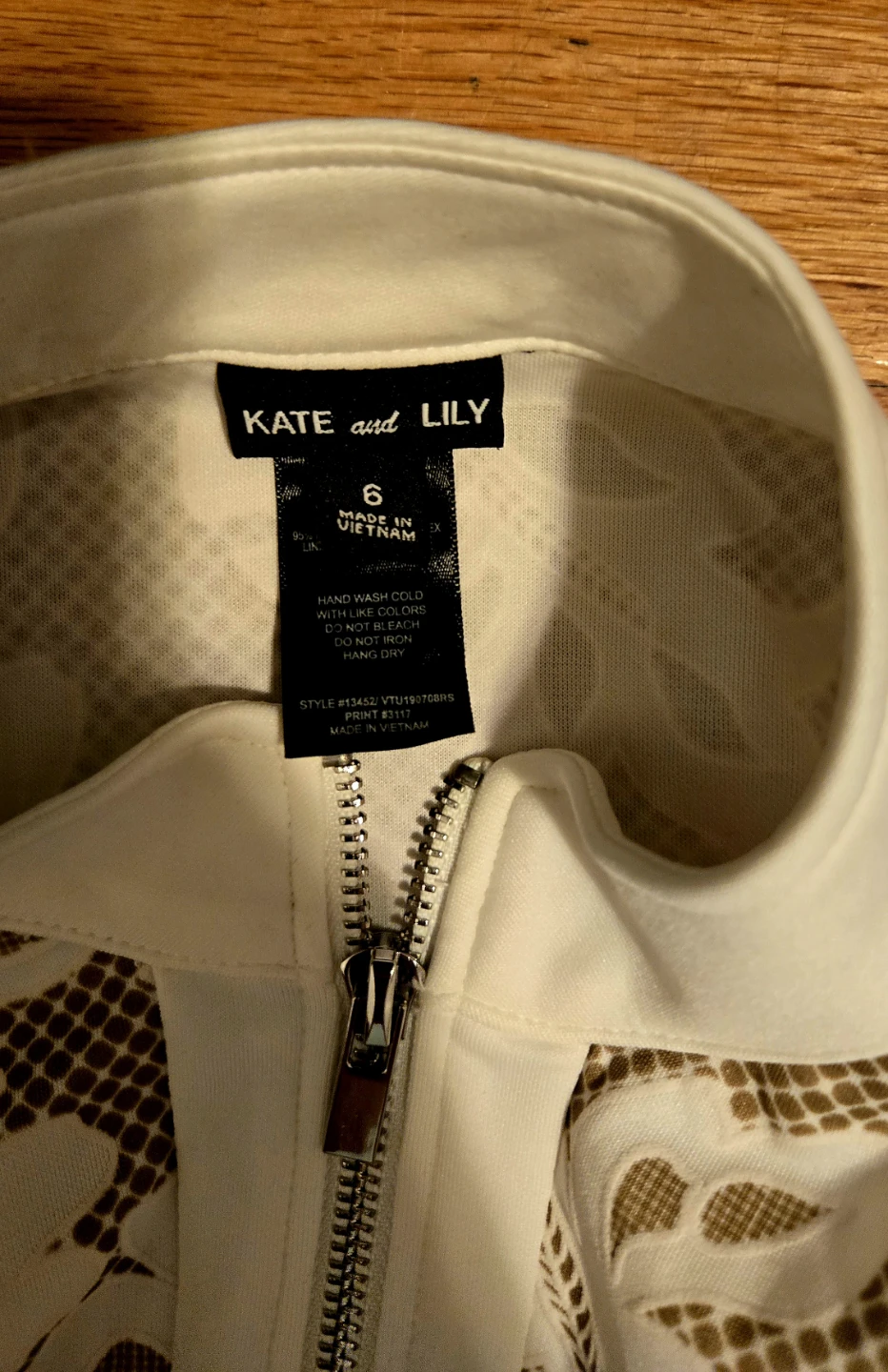 KATE and LILY Women's White Lace Sheath Dress Size 6 - photo 2