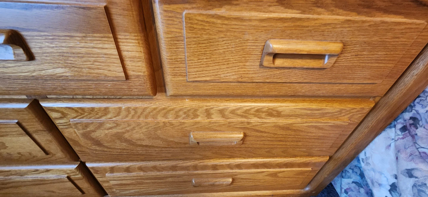 Wooden Dresser with 7 Drawers - photo 5