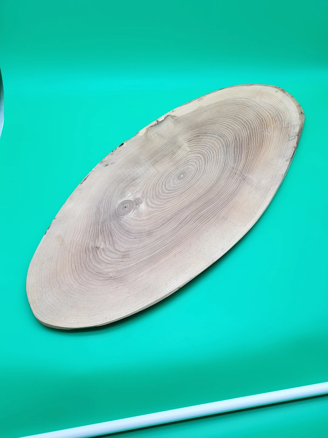 Oval Wood Slice Charcuterie Board