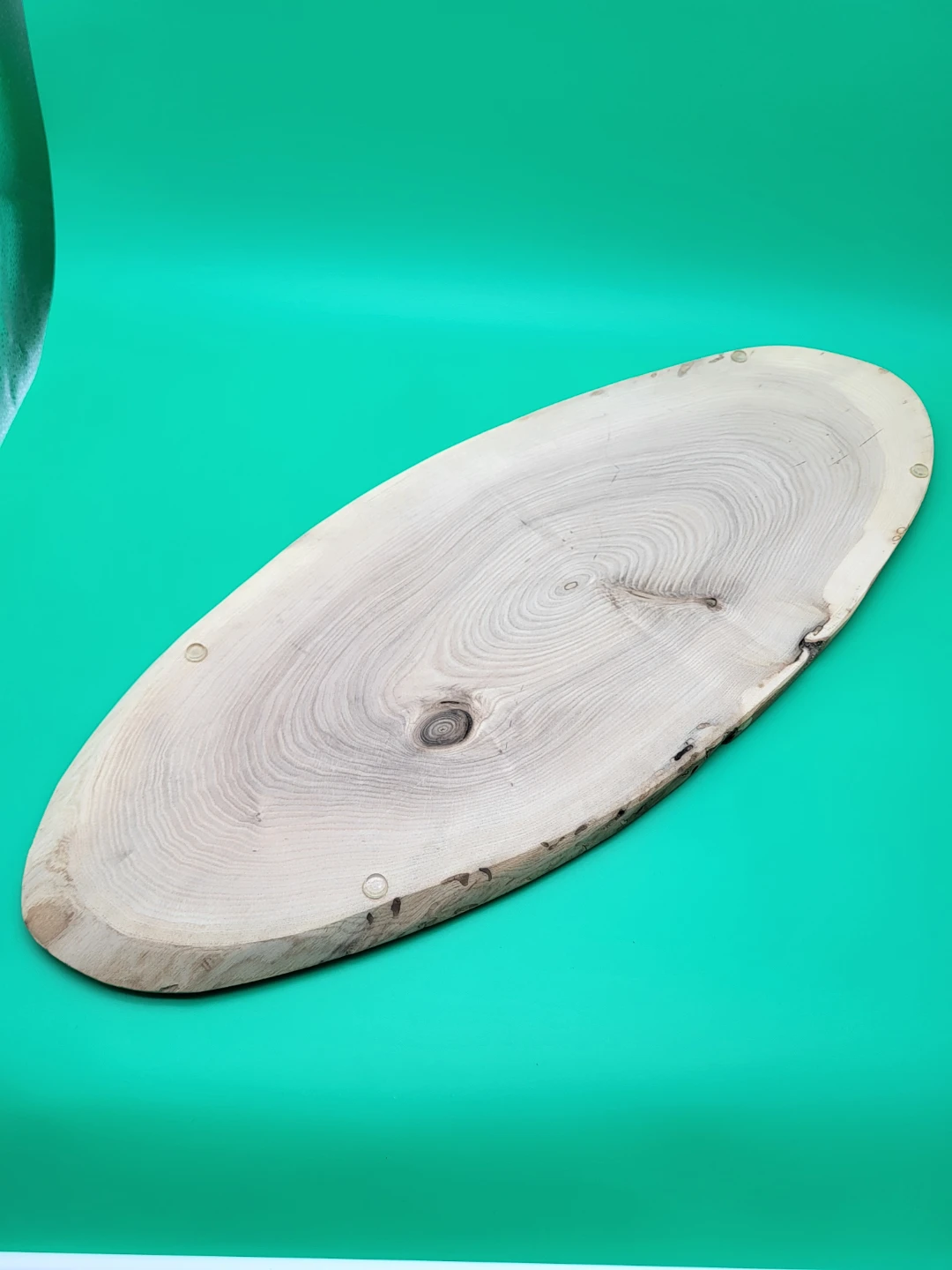 Oval Wood Slice Charcuterie Board - photo 3