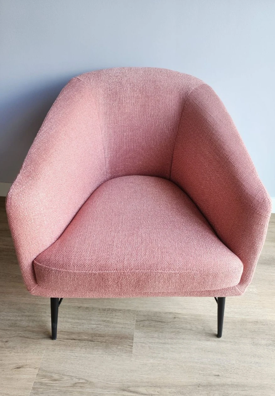 Pink Accent Chair - photo 2