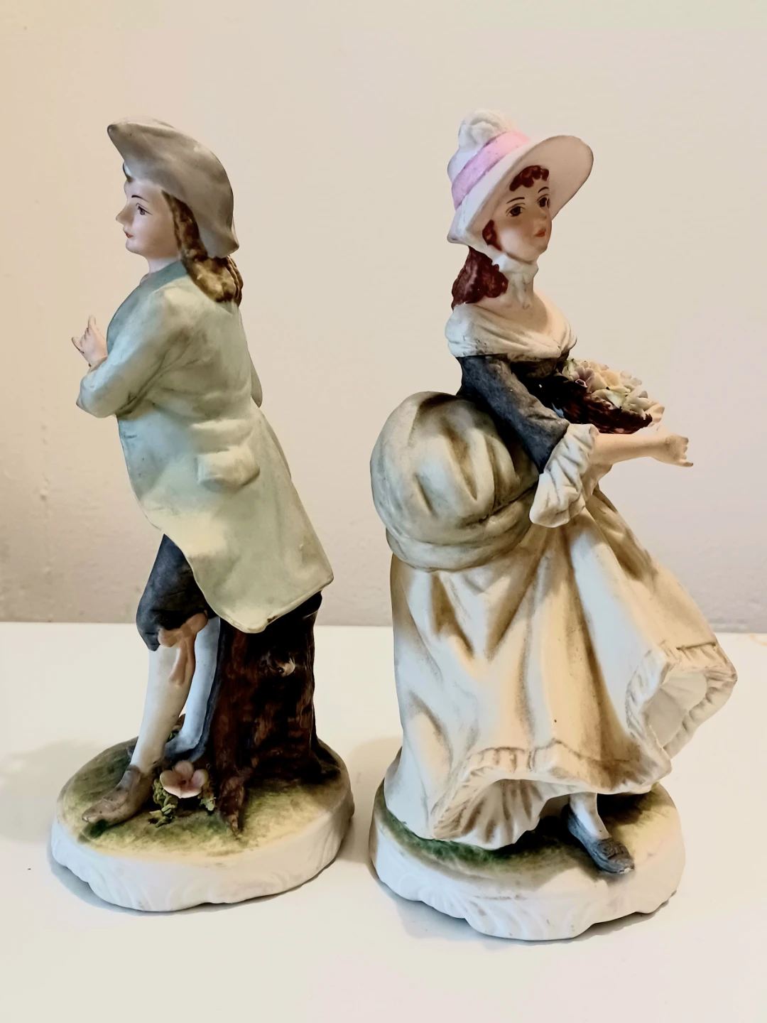 Vtg Hand-painted Lefton China Figurines - photo 3