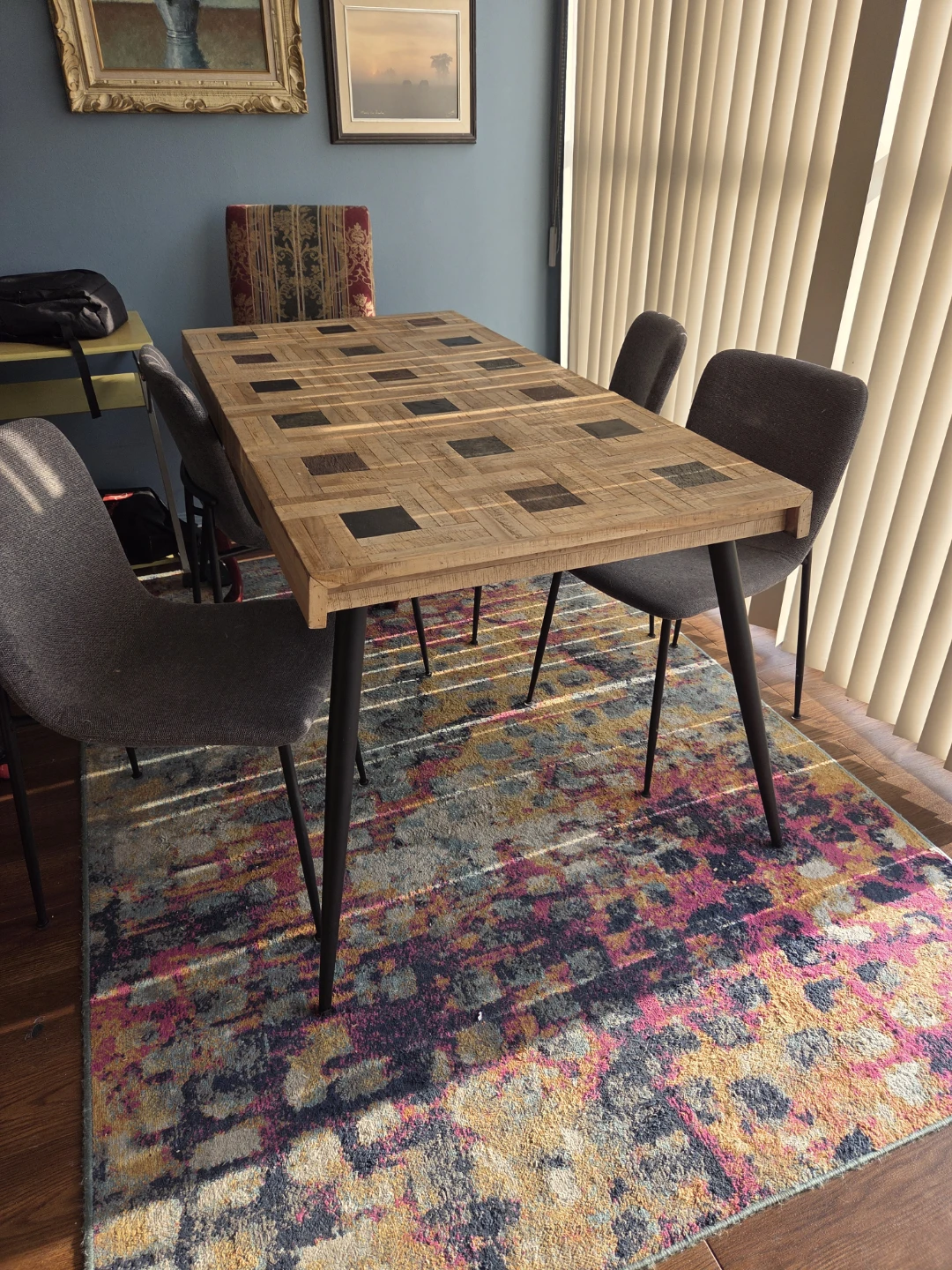 Dining table with 4 chairs