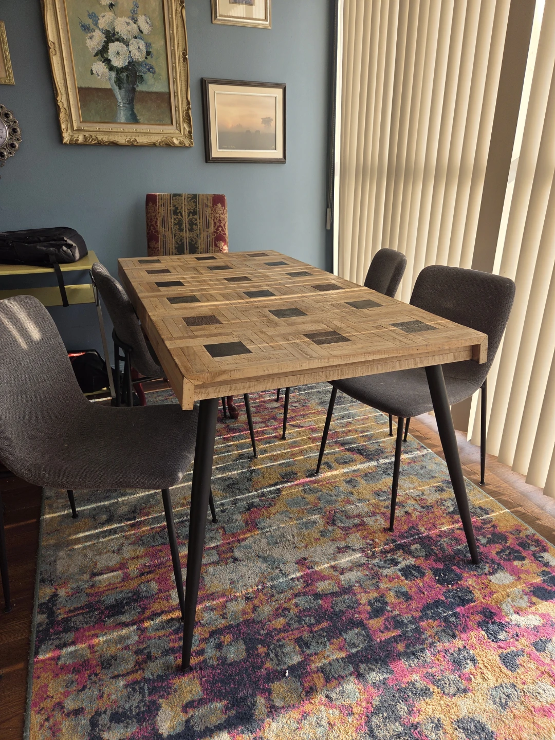 Dining table with 4 chairs - photo 2