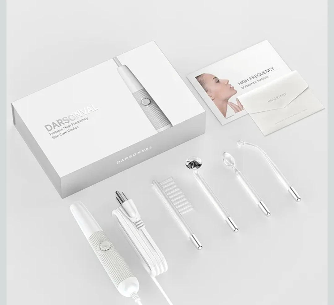High Frequency Facial Wand Micro Care Skin Care, Rose Gold - photo 2