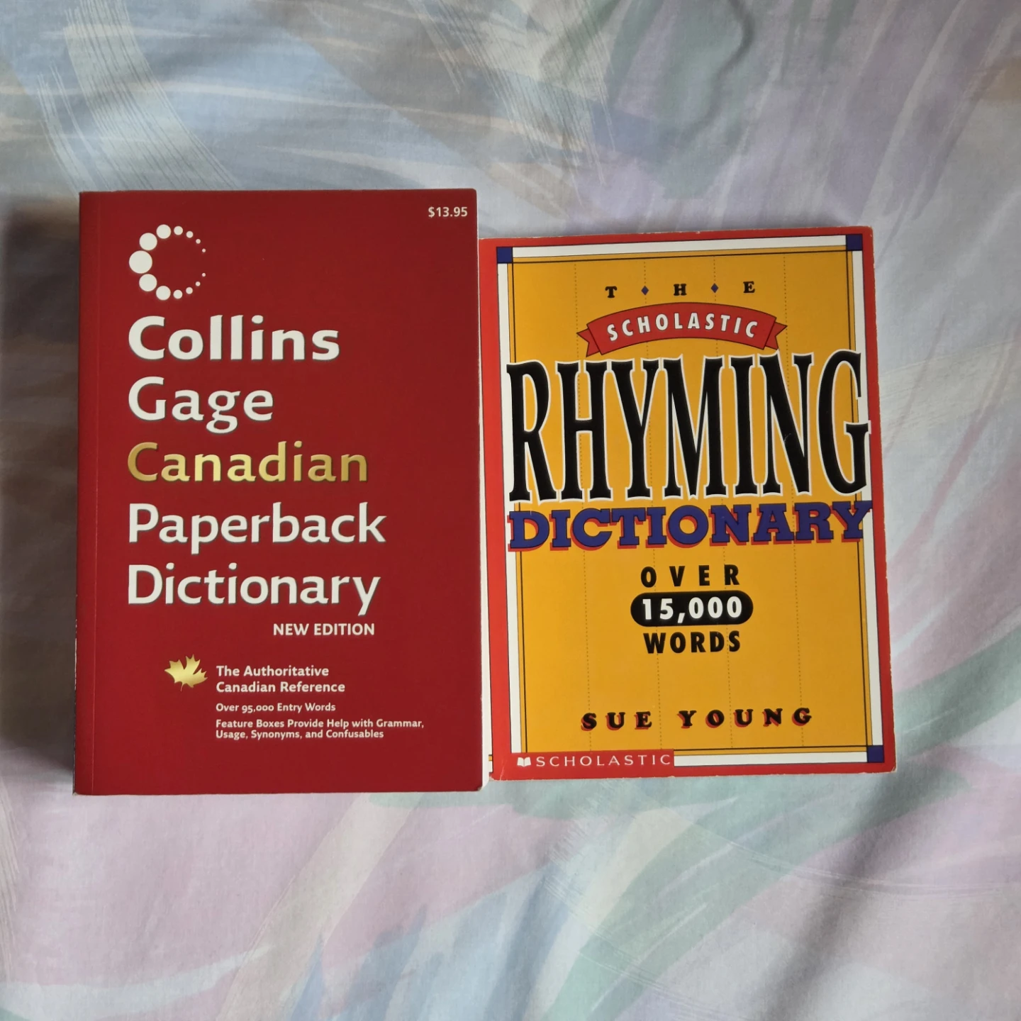 Paperback Dictionary & Rhyming Dictionary