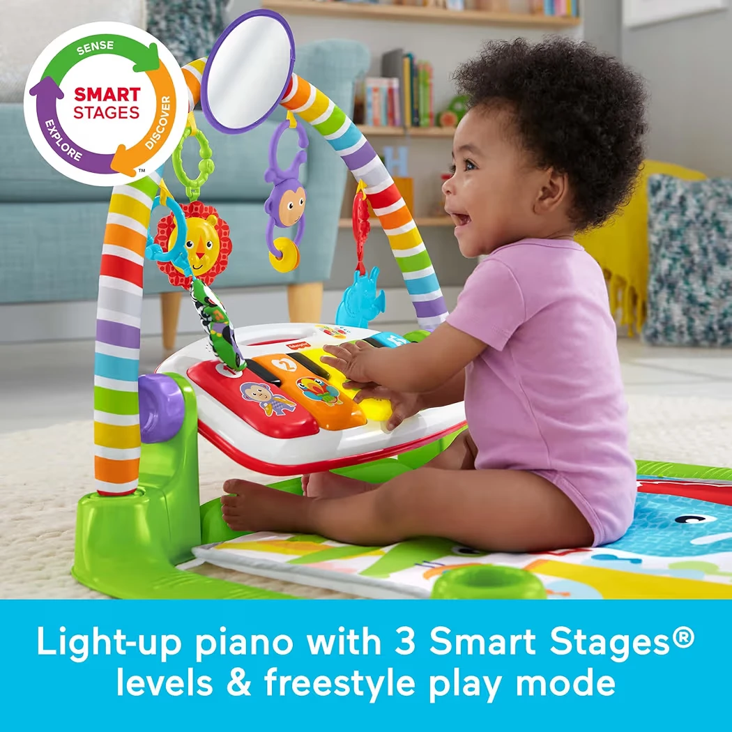 Fisher-Price Deluxe Kick & Play Piano Gym - photo 3