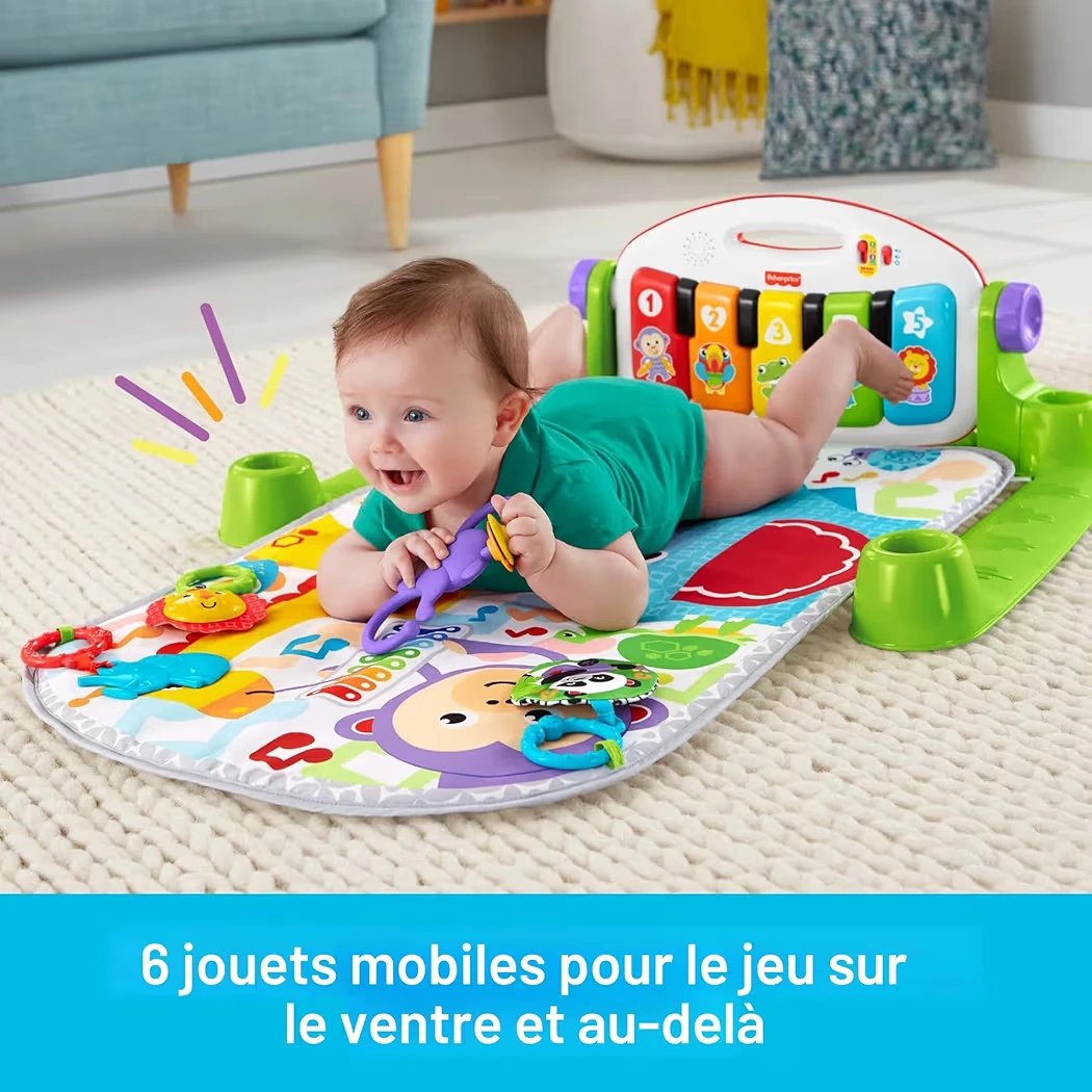 Fisher-Price Deluxe Kick & Play Piano Gym - photo 4
