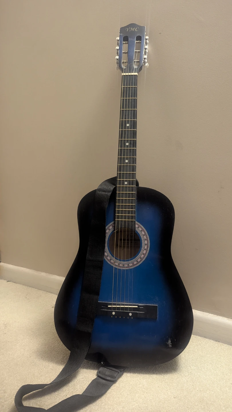 YMC Acoustic Guitar with Strap