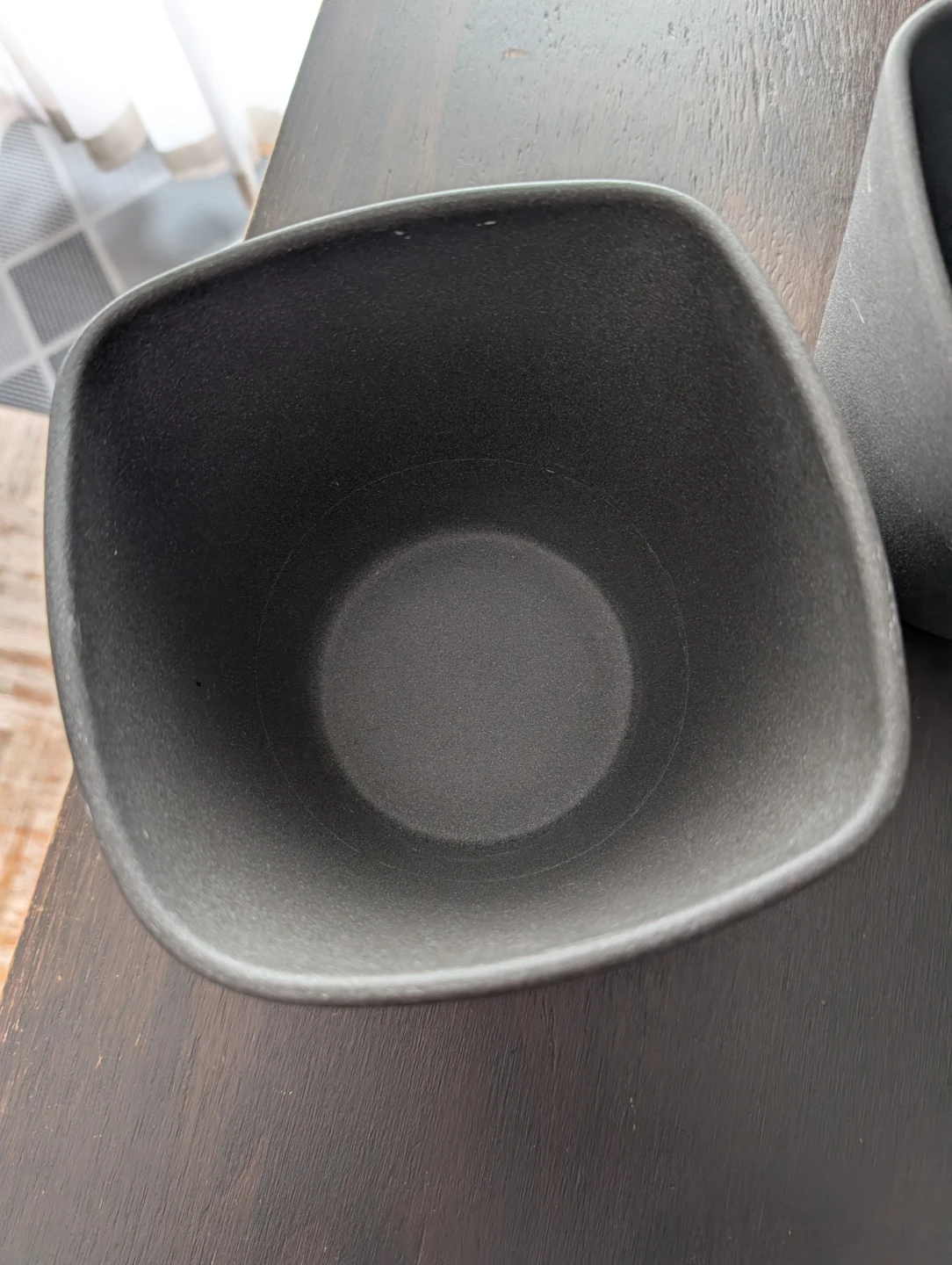 Set of Two 6" Grey Ceramic Pots - photo 2