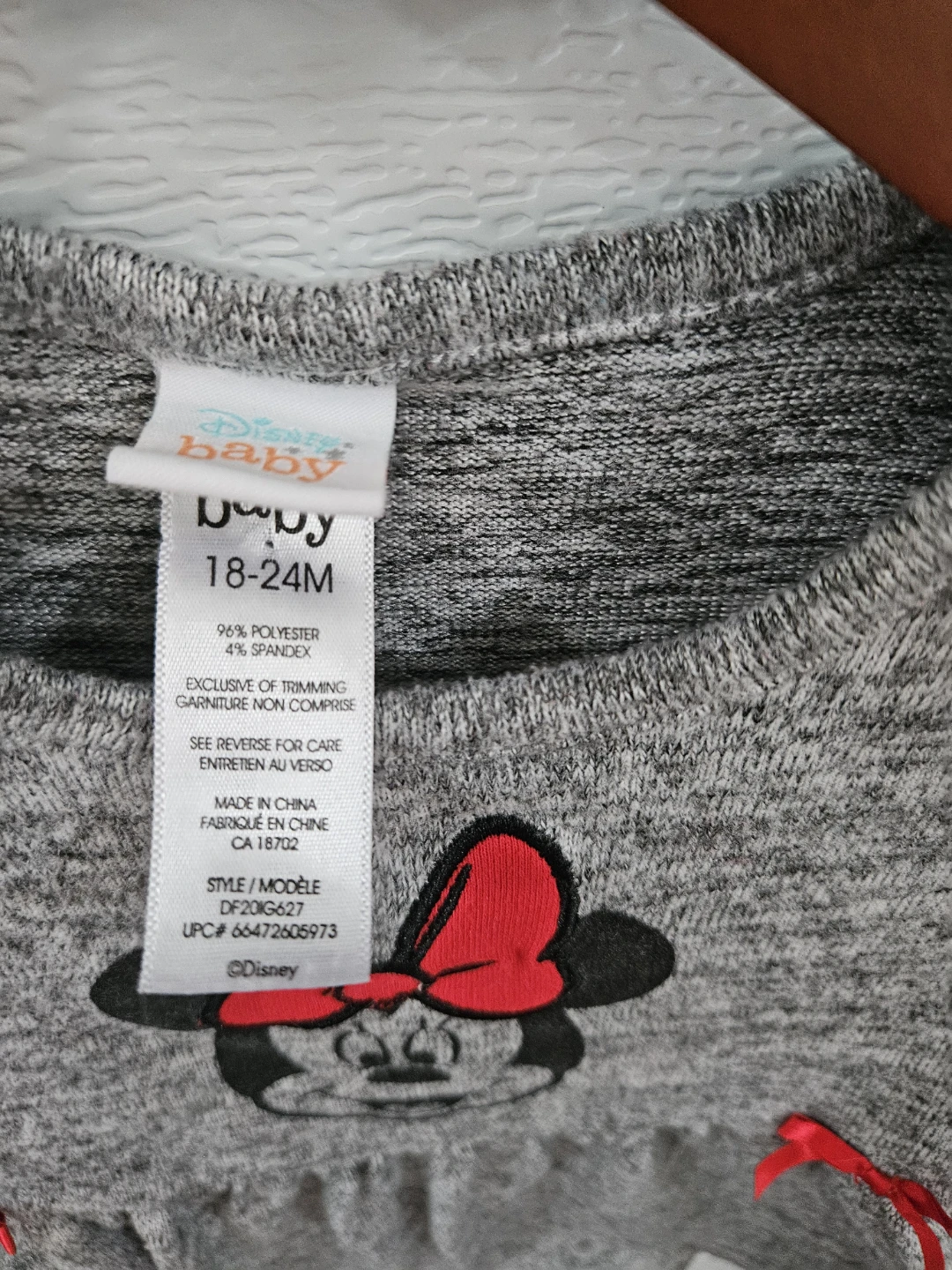 Disney Baby Minnie Mouse Tunic Top 18-24M - photo 2