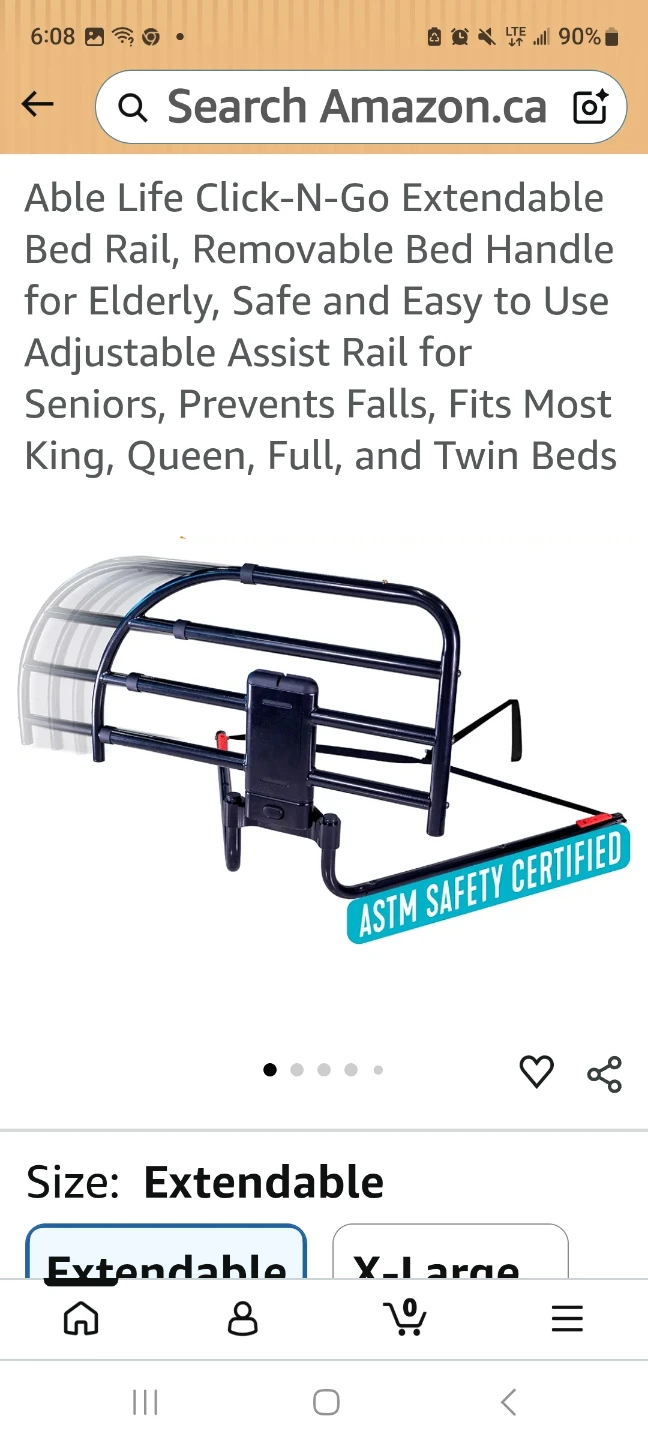 Click-N-Go Extendable BED RAIL - photo 2