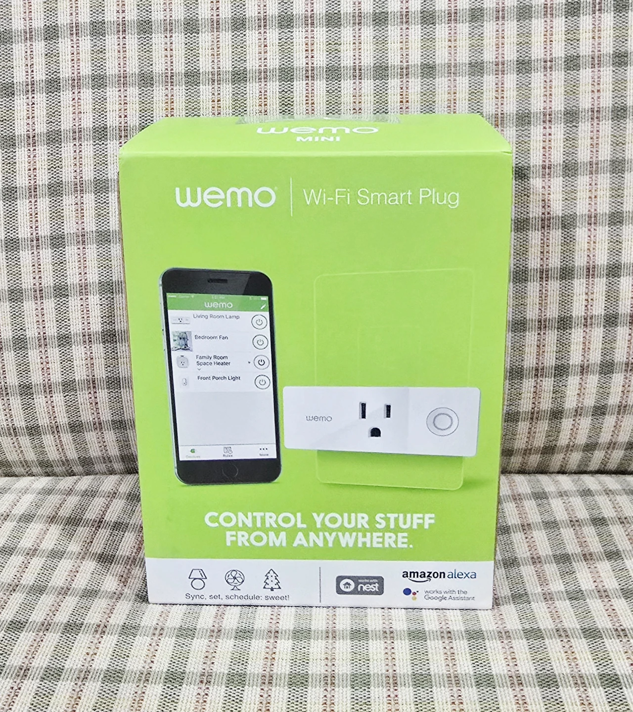Wemo Mini Wi-Fi Smart Plug - NEW!