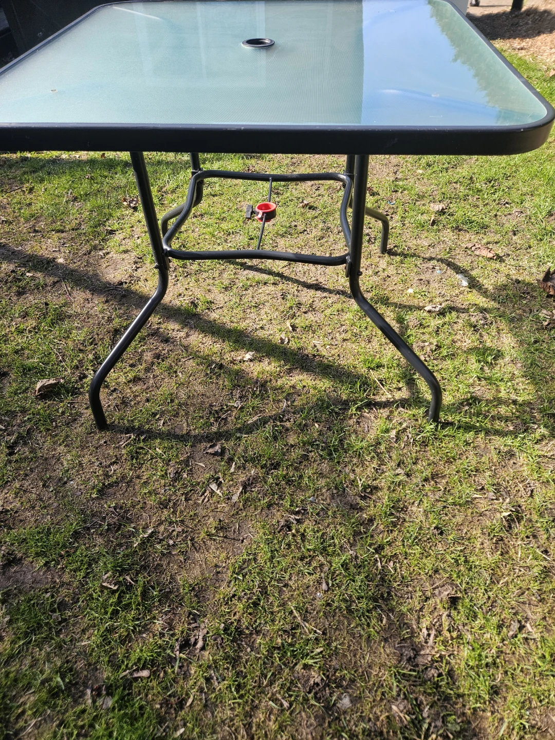 Glass Top Patio Table - photo 2