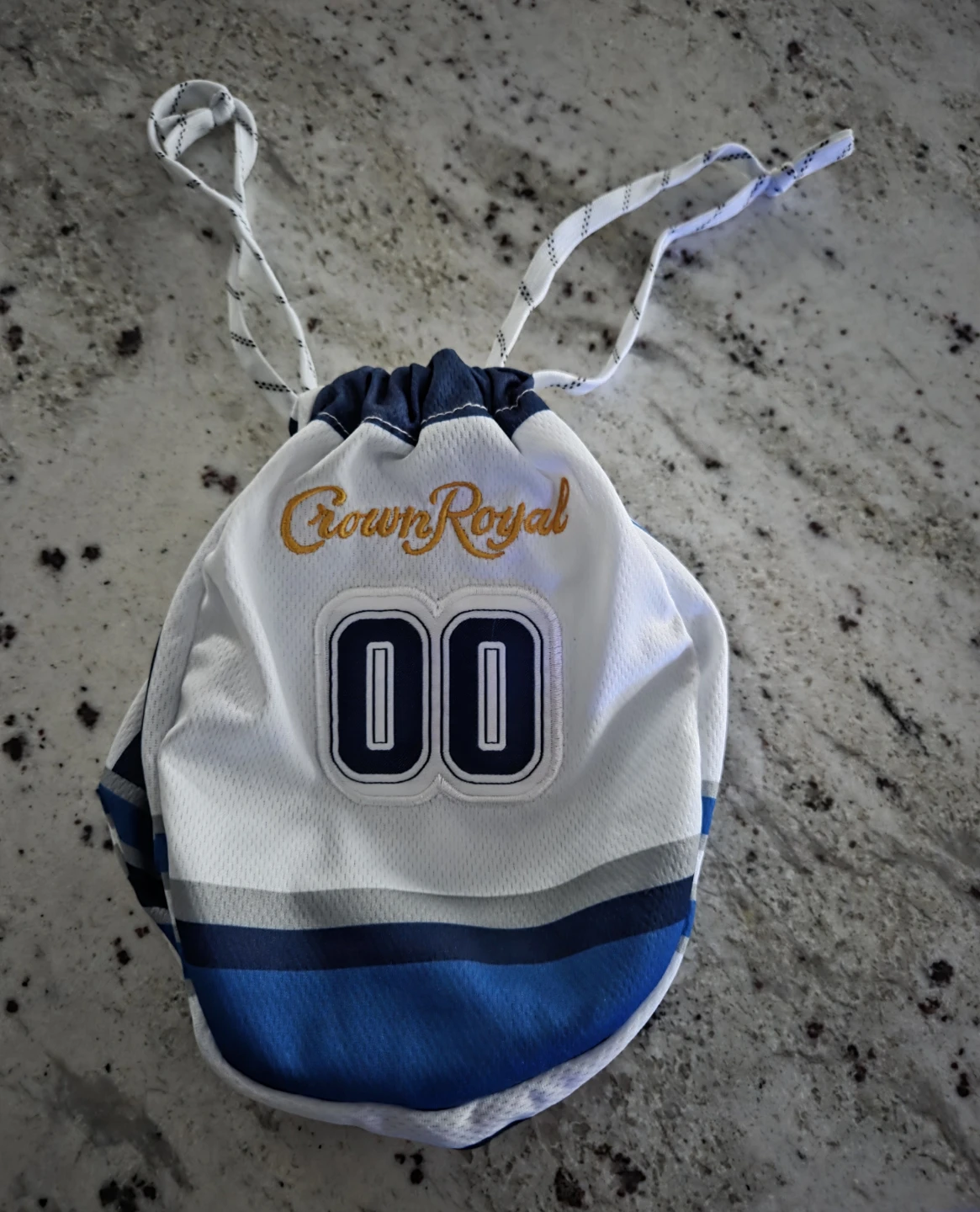 Winnipeg Jets Crown Royal Drawstring Bag