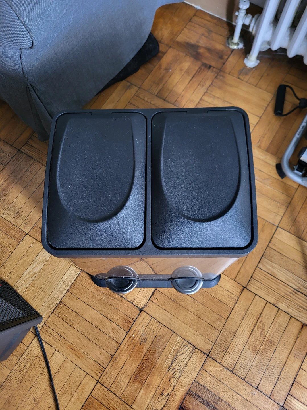 Trash Bin Double