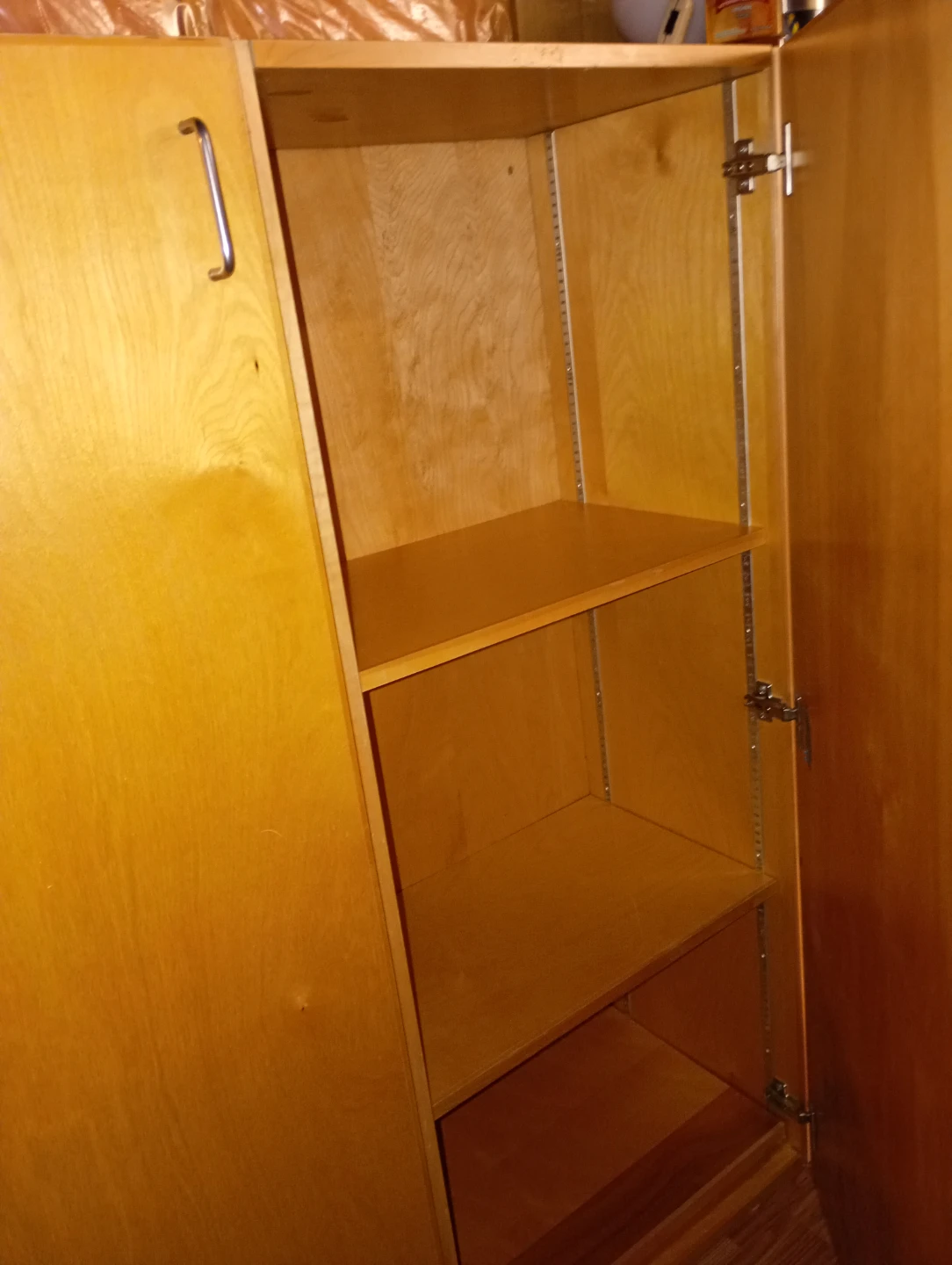 3 Light Wood Cabinets - photo 3