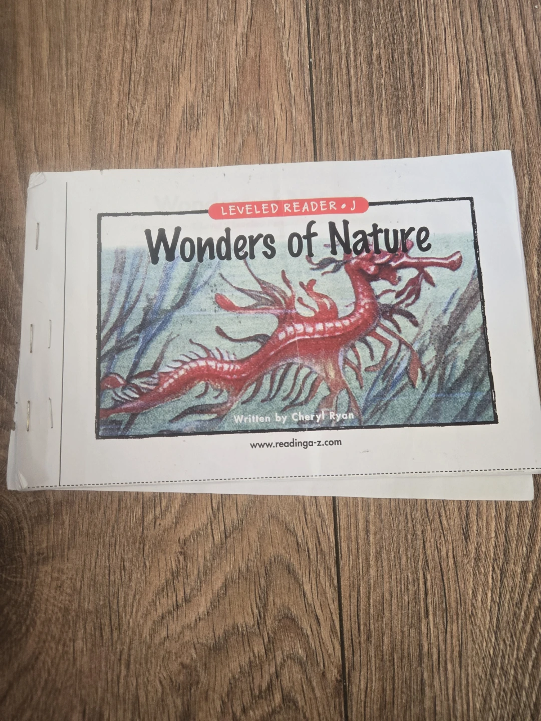 Wonders of Nature Leveled Reader