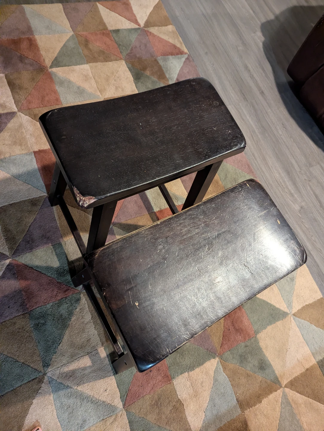Solid wooden bar stools - photo 2