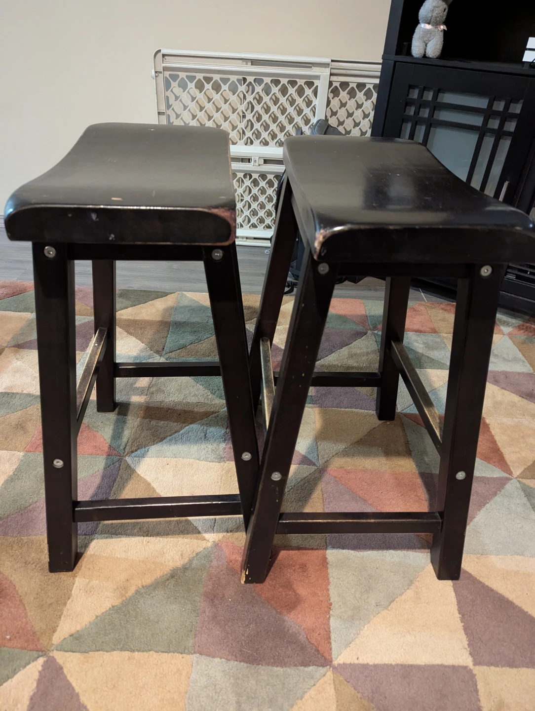 Solid wooden bar stools - photo 3