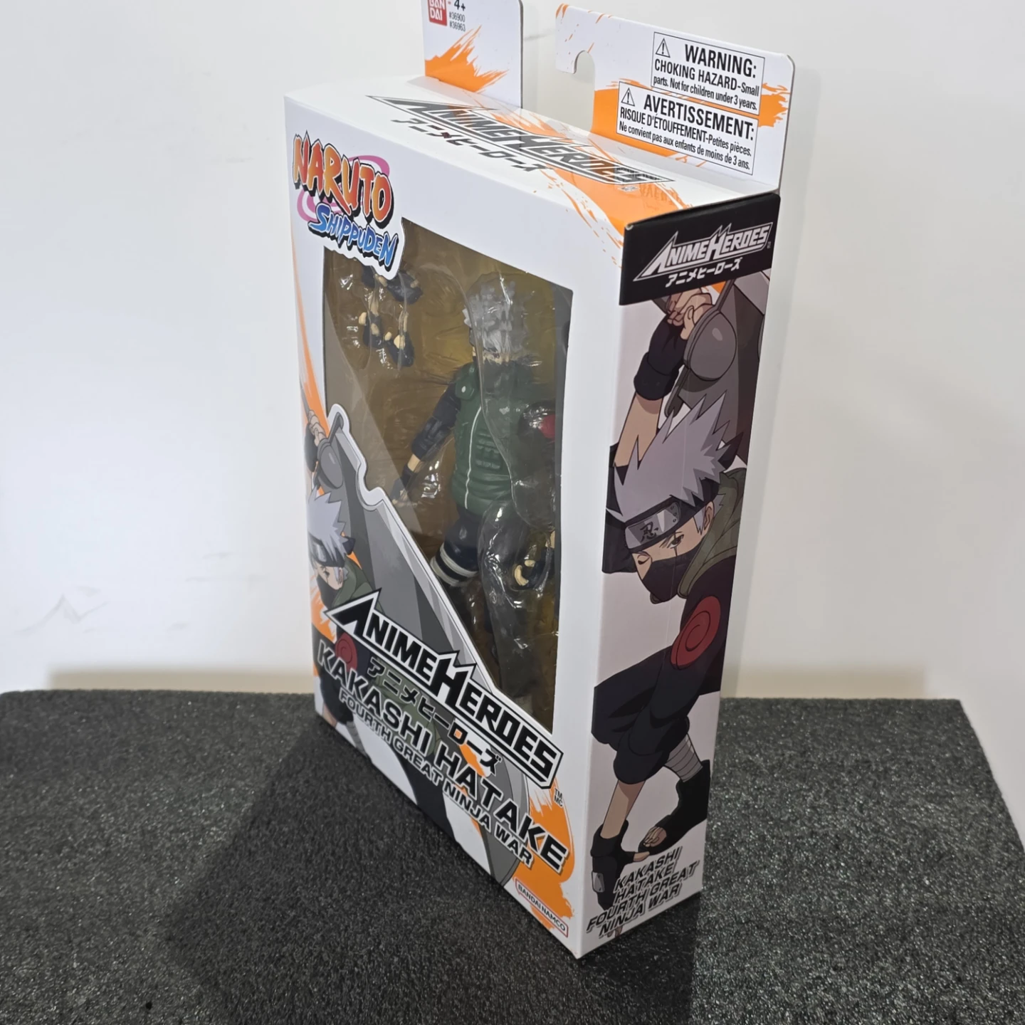 Bandai Anime Heroes Naruto Shippuden Kakashi Hatake Figure - photo 2