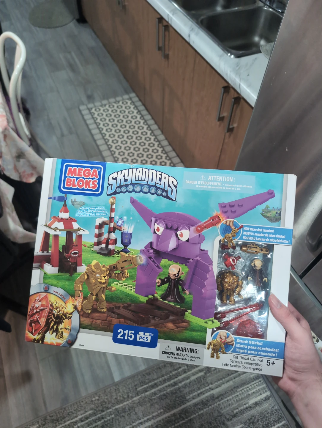 Mega Bloks Skylanders Cut Throat Carnival 215 pcs