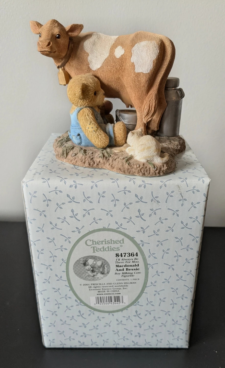 Cherished Teddies 'MacDonald and Bessie' figurine