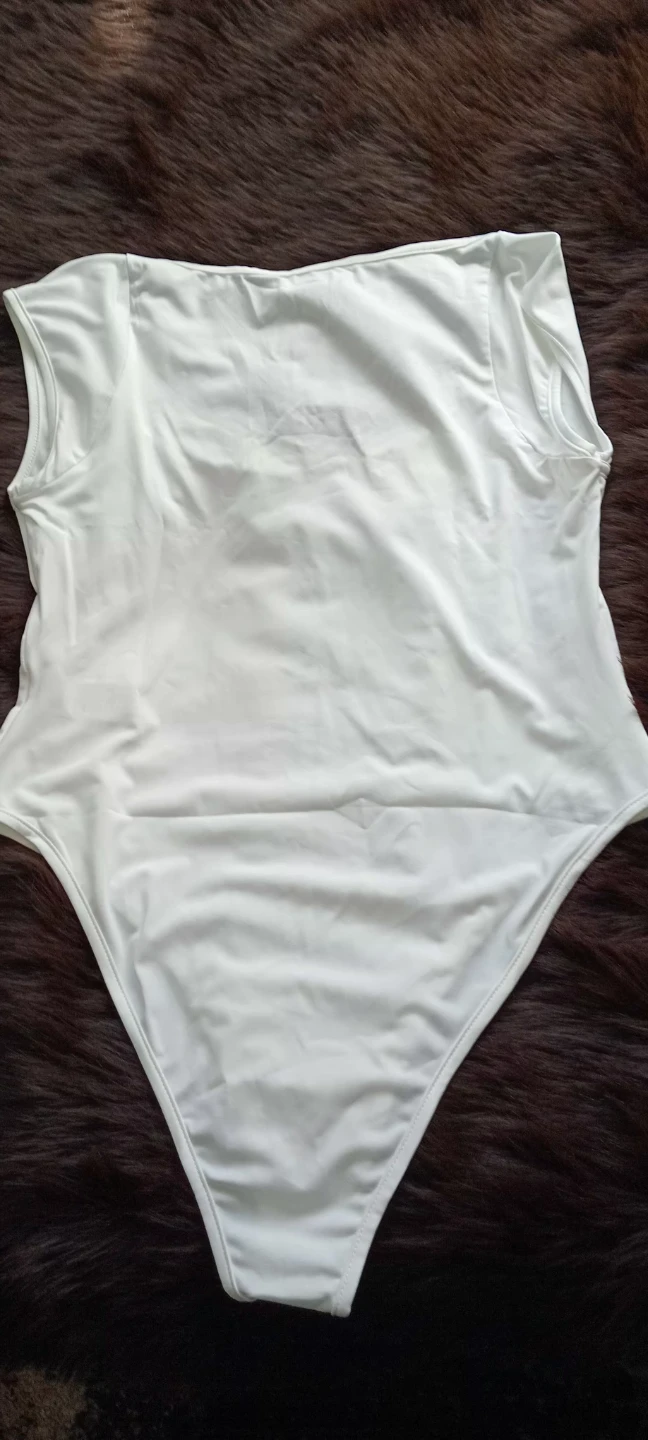 White 1XL Bodysuit - photo 2