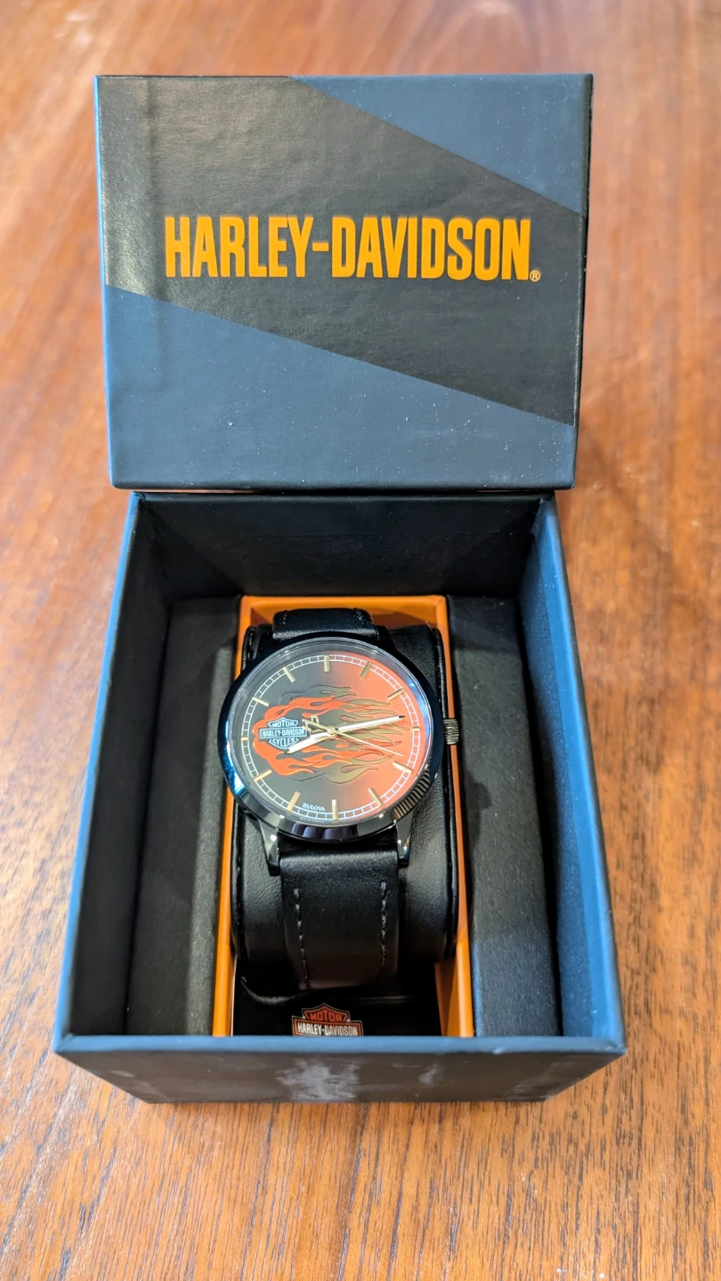 Bulova Harley-Davidson Men's Stainless Steel Watch - photo 2