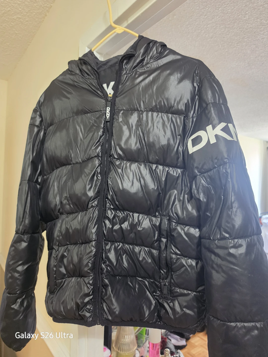DKNY Puffer Jacket Black Size M - photo 2