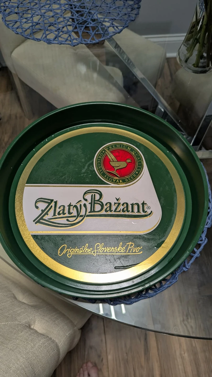 Zlatý Bažant Original Slovak Beer Tray
