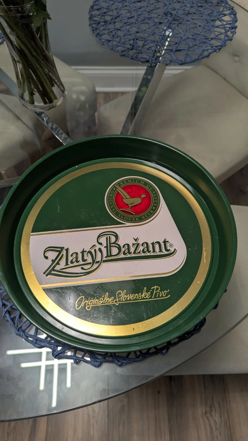 Zlatý Bažant Original Slovak Beer Tray - photo 2