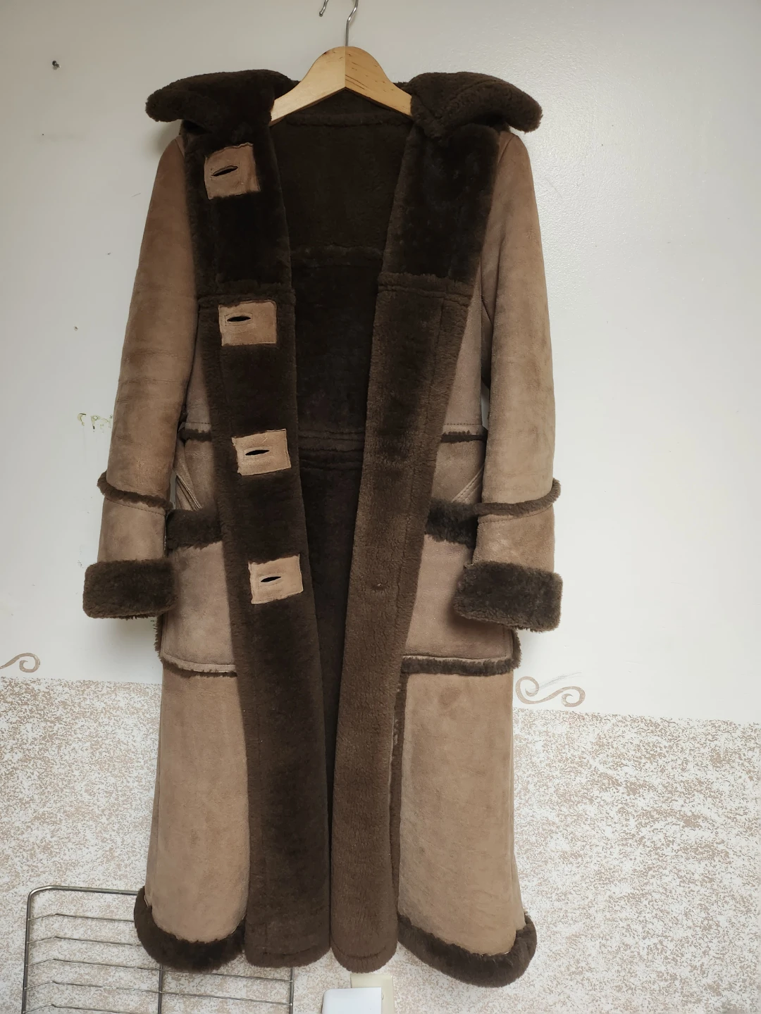Long Shearling Coat
