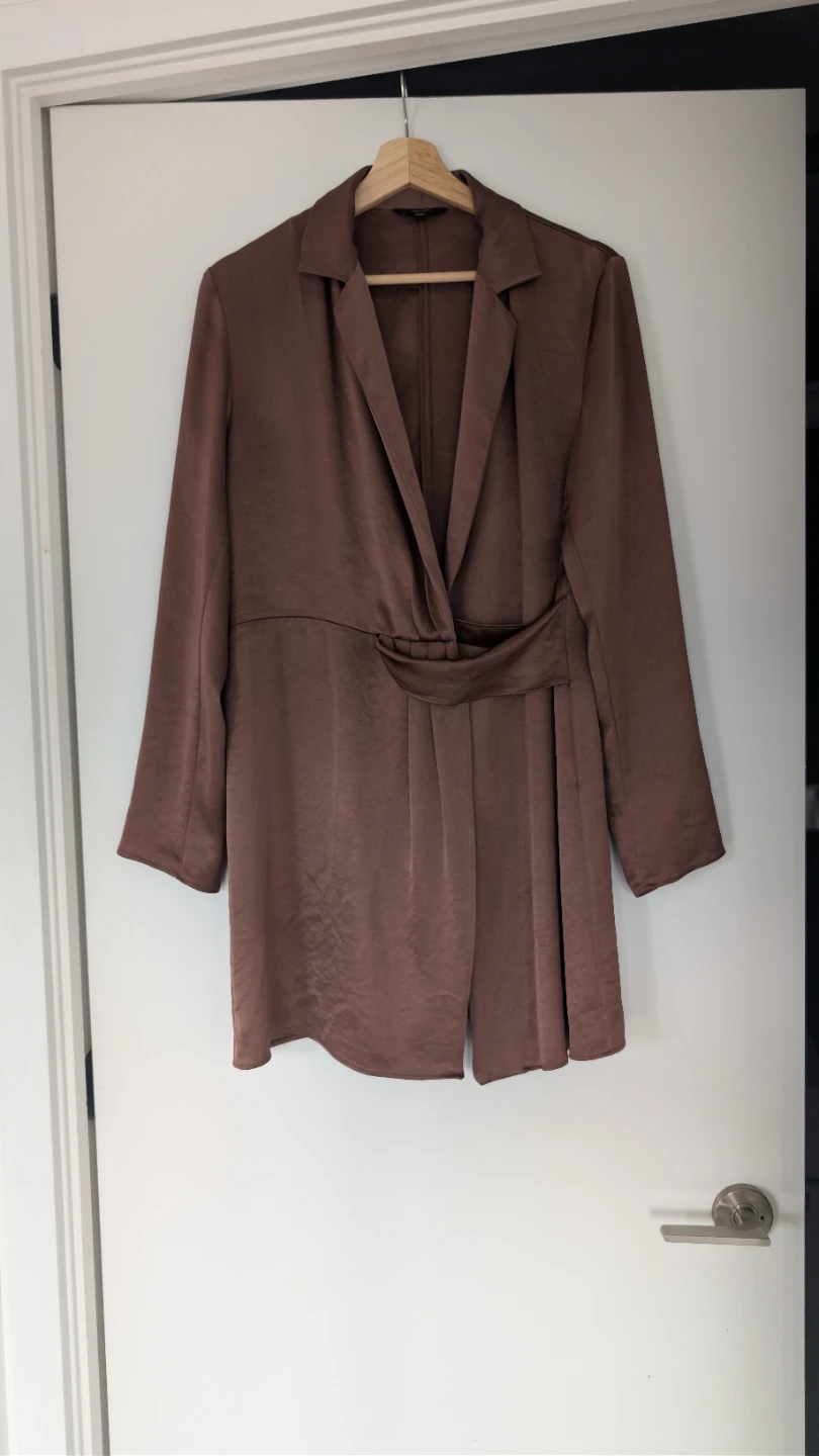 Massimo Dutti Brown Blazer - XS