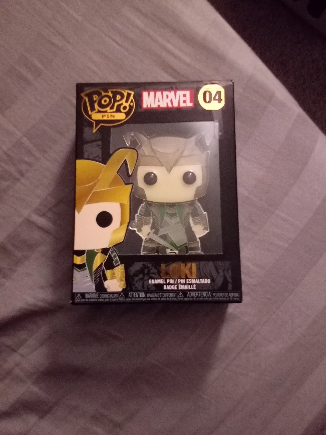 Funko Pop! Marvel Loki Enamel Pin - photo 2