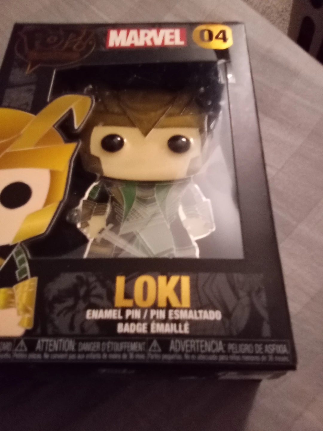Funko Pop! Marvel Loki Enamel Pin - photo 4