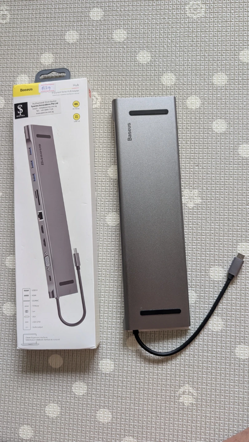 Baseus 10-in-1 USB C Hub Docking Station 4K - photo 2