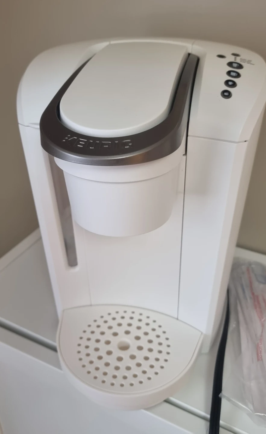 White Keurig Single-Serve Coffee Maker