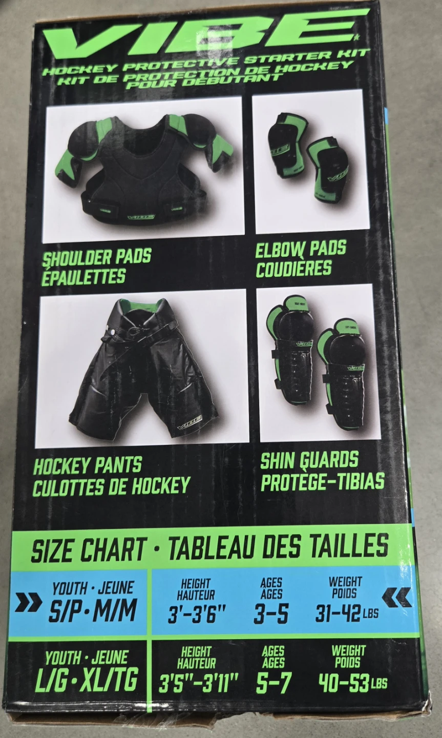 Vibe Hockey Protective Youth Starter Kit S/P-M/M - photo 2