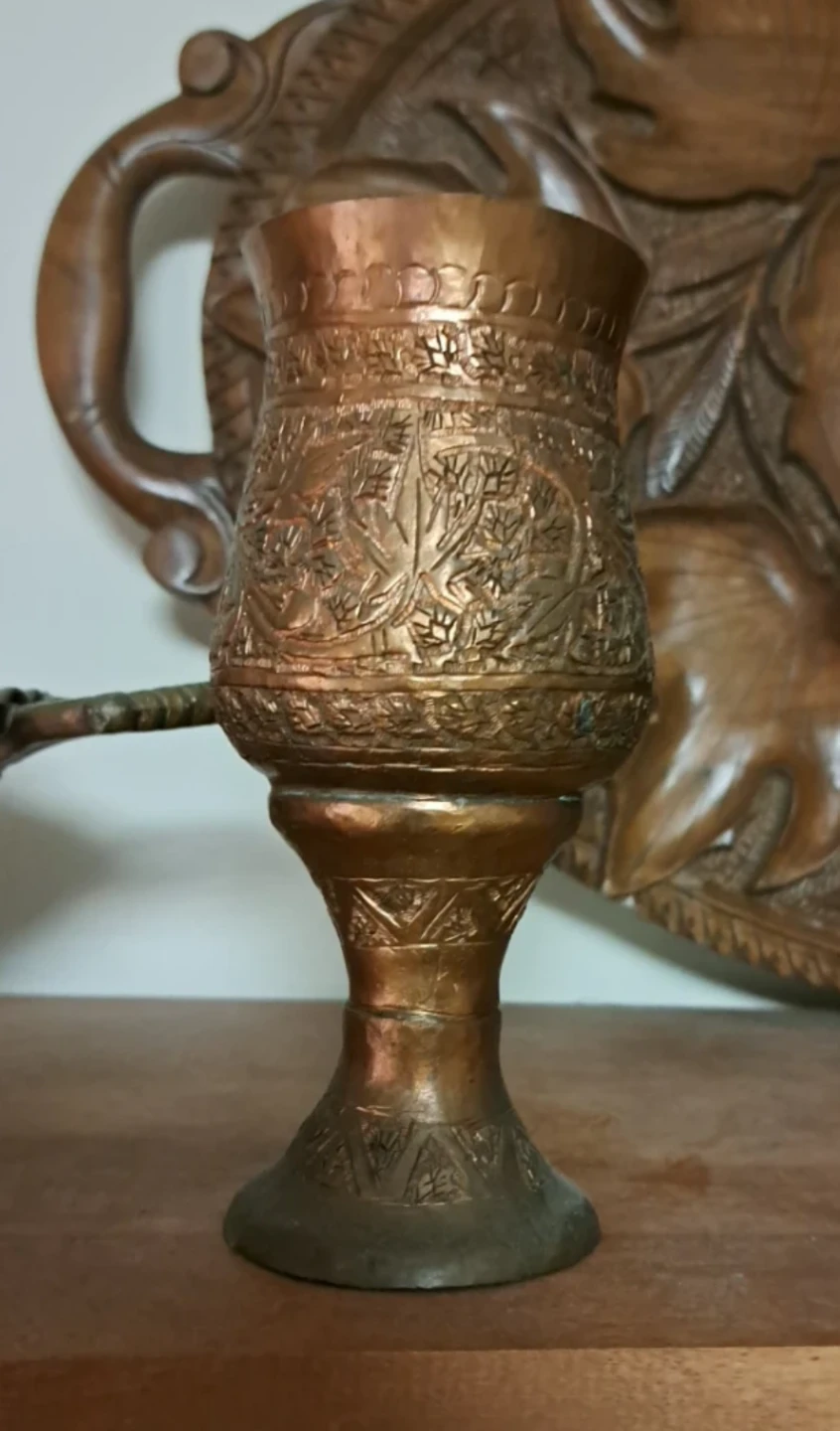 Handmade original Copper Goblet